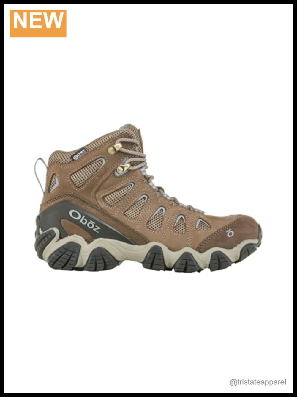 Women's Waterproof Hiking Boots Mid Ankle Lace Up Outdoor Trail